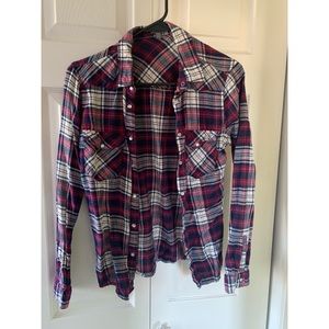 Plaid Charlotte Russe button down flannel